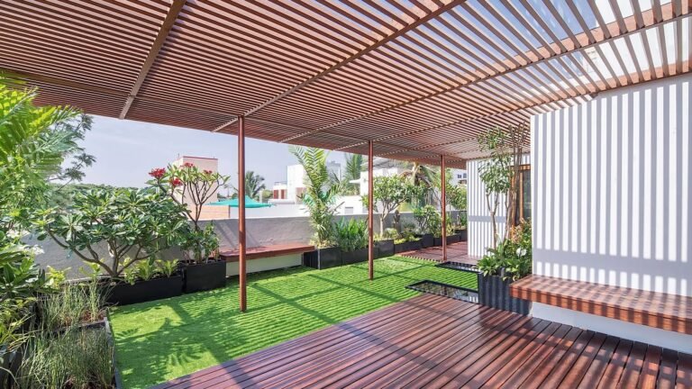 White Lotus Tamara Apartment in Defence Colony, Indiranagar, Bengaluru terace