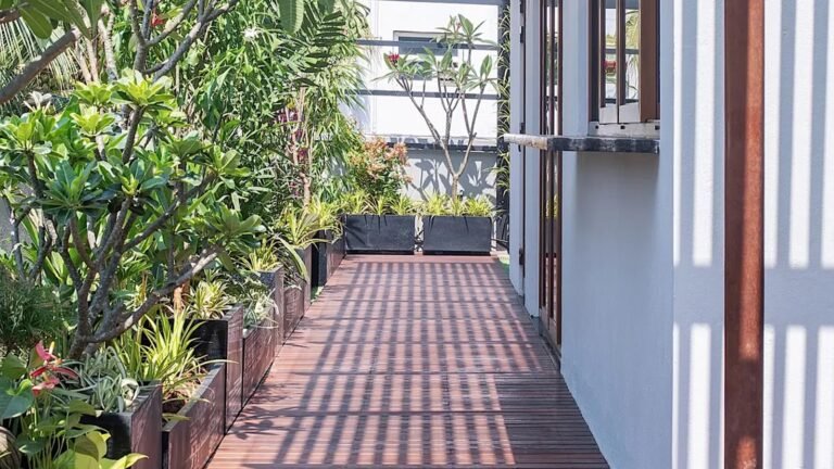 White Lotus Tamara Apartment in Defence Colony, Indiranagar, Bengaluru walking path