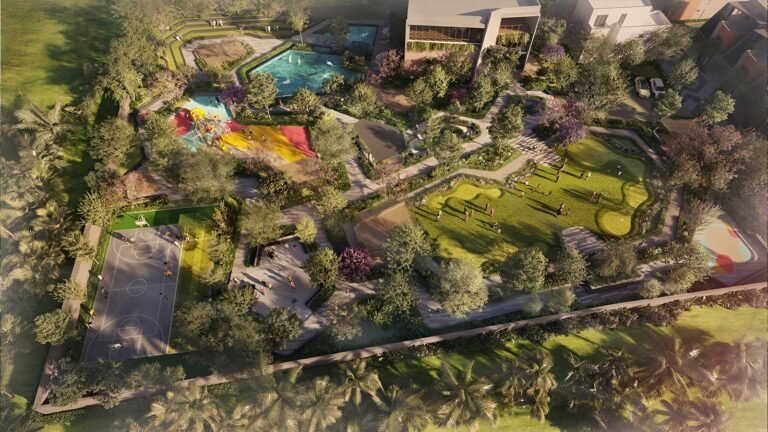 42 Estate & SPD Between The Greens villa in whitefield bangalore Multipurpose court