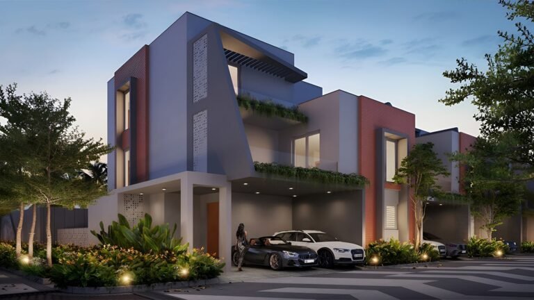 42 Estate & SPD Between The Greens villa in whitefield bangalore doble parking