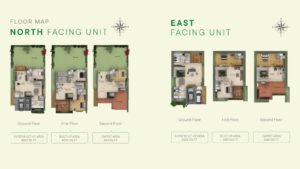 42 Estate & SPD Between The Greens villa in whitefield bangalore floor map