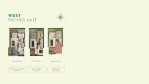 42 Estate & SPD Between The Greens villa in whitefield bangalore floor map west facing