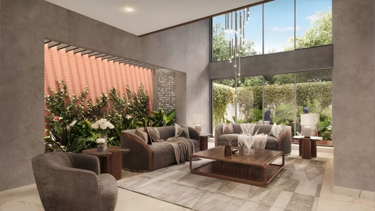 42 Estate & SPD Between The Greens villa in whitefield bangalore living area