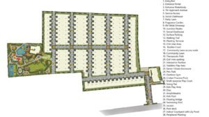 42 Estate & SPD Between The Greens villa in whitefield bangalore master plan