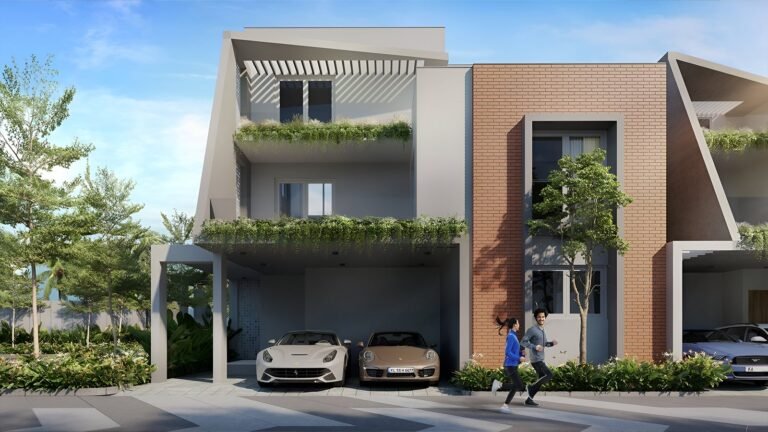 42 Estate & SPD Between The Greens villa in whitefield bangalore villa view