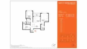 Barce at Godrej MSR City Apartment in North Bangalore 2 BHK Floor 3 to 15