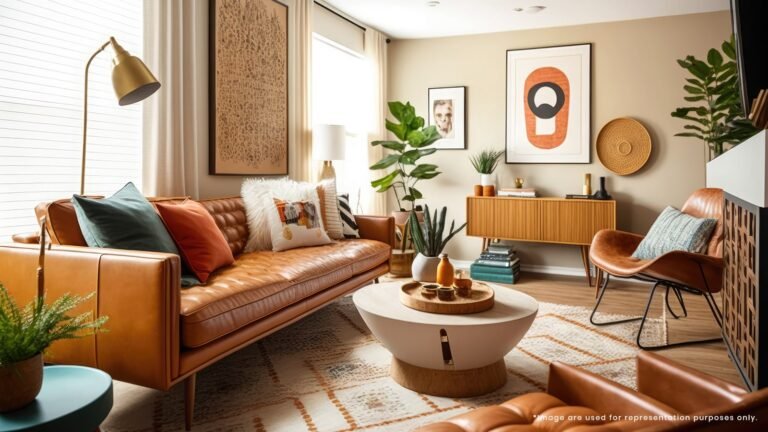 Home interior a luxury living area