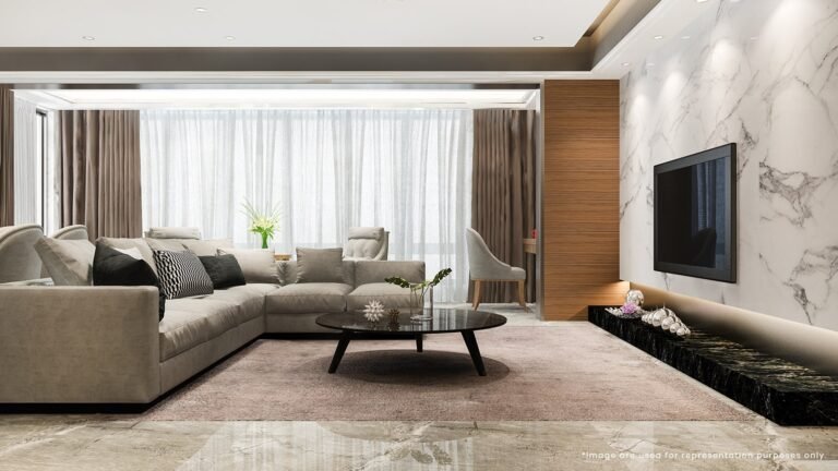 Prestige Gardenia Estate Home interior spacious living area