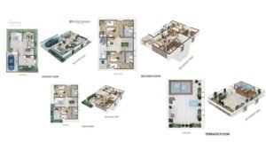 Koing Homes North Country Villa in Devanhalli North Bangalore floor plan 4 BHK. 630 X 1024