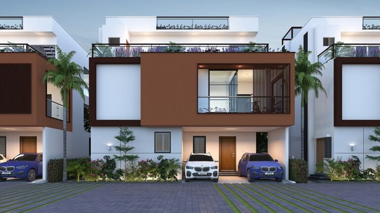 Koing Homes North Country Villa in Devanhalli North Bangalore villa with double parking