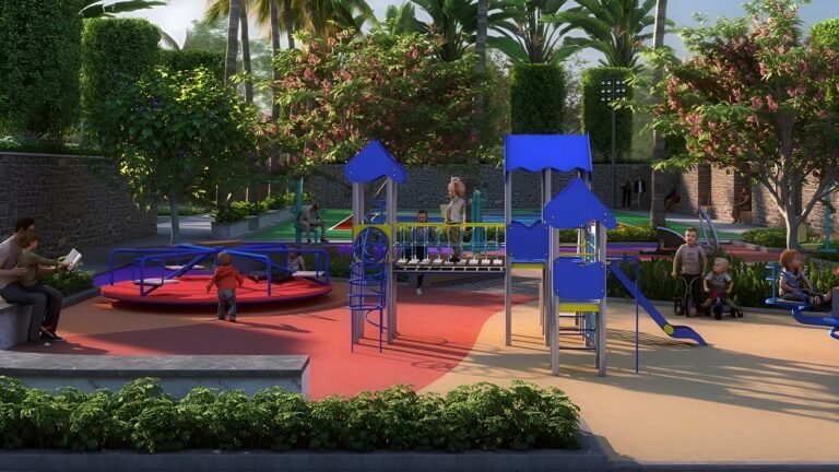 Sattva Lumina Apartment in Bangalore Kids Play Area