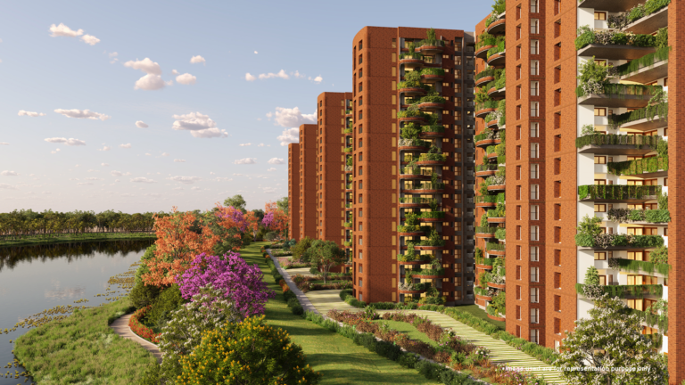 Total Environment Down By The Water Apartment in Jakkur Lake, North Bangalore