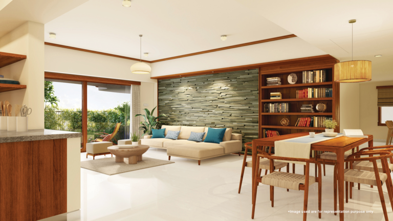 Total Environment Down By The Water Apartment in Jakkur Lake, North Bangalore