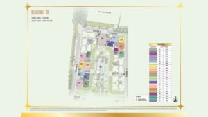 Brigade Eternia Apartment in Yelahanka, Bangalore Distribution Plan Building - 01 Ground Floor