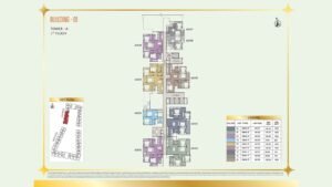 Brigade Eternia Apartment in Yelahanka, Bangalore Floor Plan Building -01 Tower A - 1st Floor