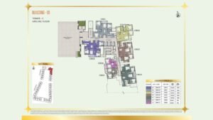 Brigade Eternia Apartment in Yelahanka, Bangalore Floor Plan Building -01 Tower C - Ground Floor