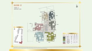 Brigade Eternia Apartment in Yelahanka, Bangalore Floor Plan Building -01 Tower G - Ground Floor