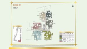 Brigade Eternia Apartment in Yelahanka, Bangalore Floor Plan Building -02 Tower G - 1st Floor