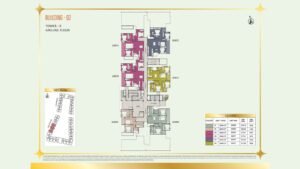 Brigade Eternia Apartment in Yelahanka, Bangalore Floor Plan Building -02 Tower K - Ground Floor