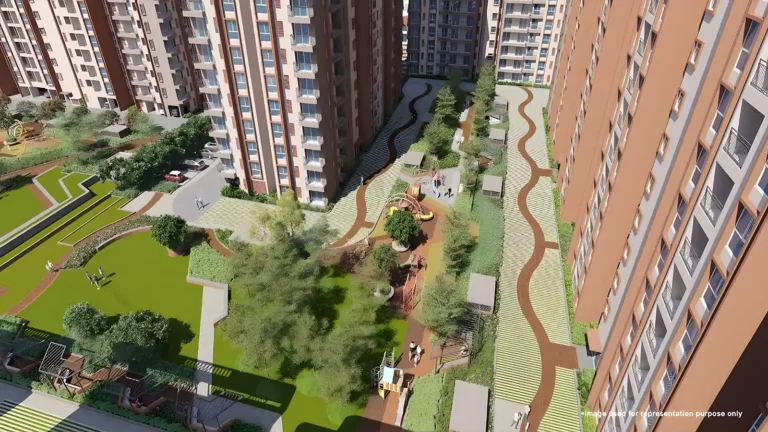 Brigade Sanctuary Apartments in Whitefield, Sarjapur Road Bangalore Walking Path