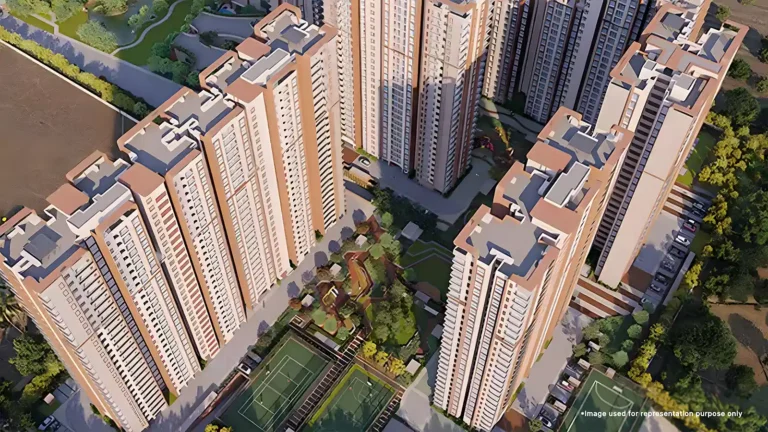 Brigade Sanctuary Apartments in Whitefield, Sarjapur Road Bangalore Ariel View