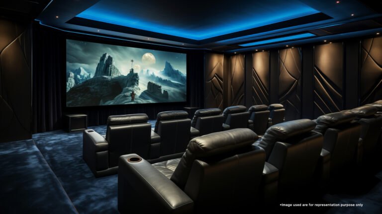 TVS Emerald Cascadia Apartments in Bangalore mini theater