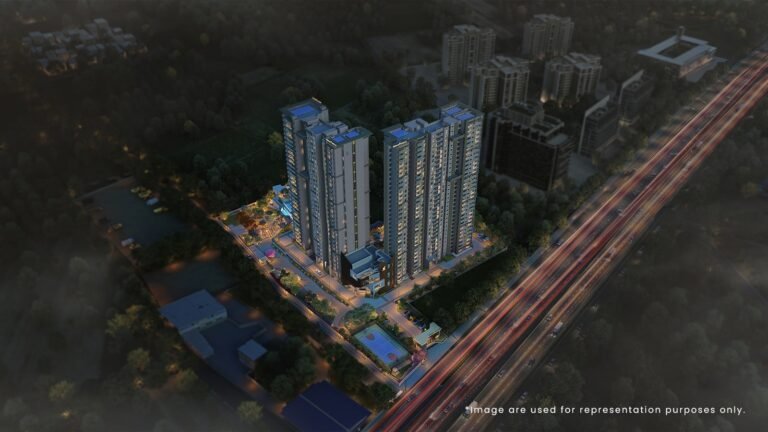 Brigade Citrine Apartment in Old Madras Road East Bangalore aerial view gallery image