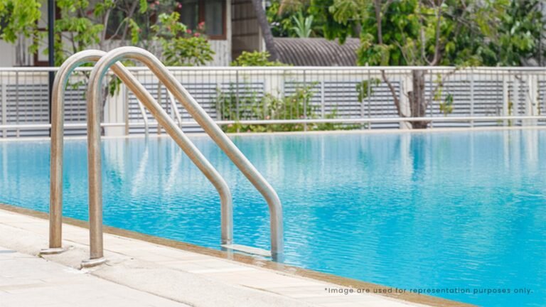 Purva Tivoli Hills plots in Devanhalli Bangalore swimming pool