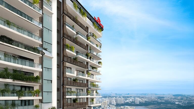 Navin's Antheia Poentry Apartment in Bannerghatta Rd Bangalore Balcony View