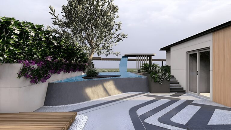 Navin's Antheia Poentry Apartment in Bannerghatta Rd Bangalore terrace