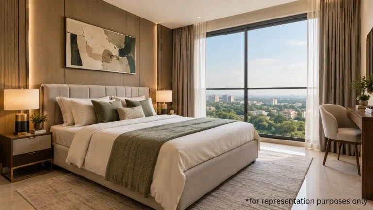 Prestige Thanisandra bedroom