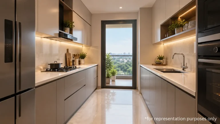 Prestige Thanisandra kitchen