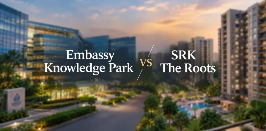 Embassy Knowledge Park vs SRK The Roots