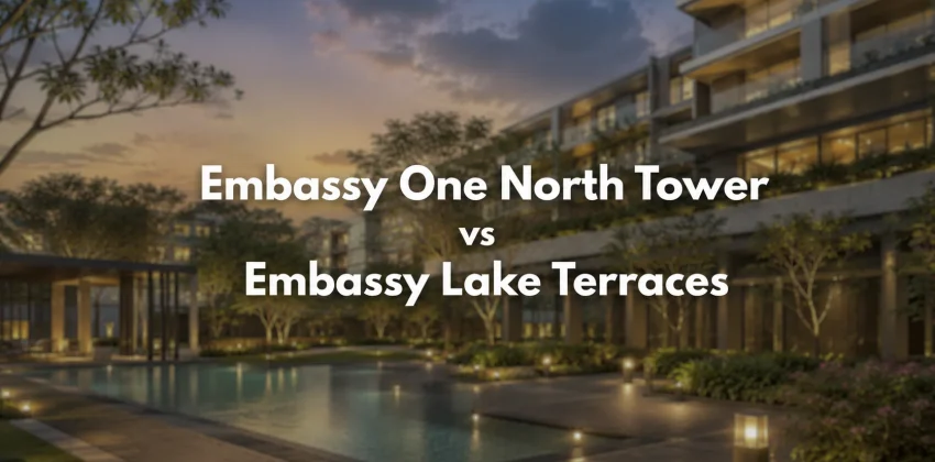 Embassy One North Tower vs Embassy Lake Terraces