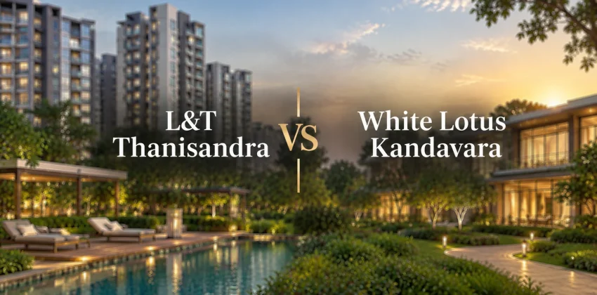 L&T Thanisandra vs White Lotus Kandavara
