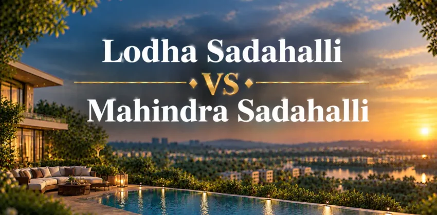 Lodha Sadahalli vs Mahindra Sadahalli