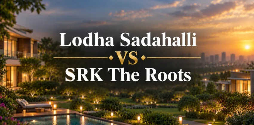 Lodha Sadahalli vs SRK The Roots