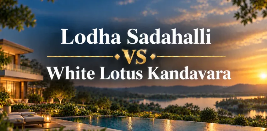 Lodha Sadahalli vs White Lotus Kandavara