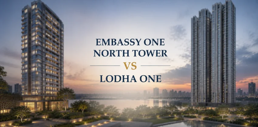 Embassy One North Tower vs Lodha One